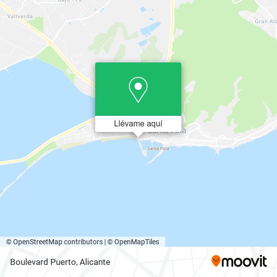 Mapa Boulevard Puerto