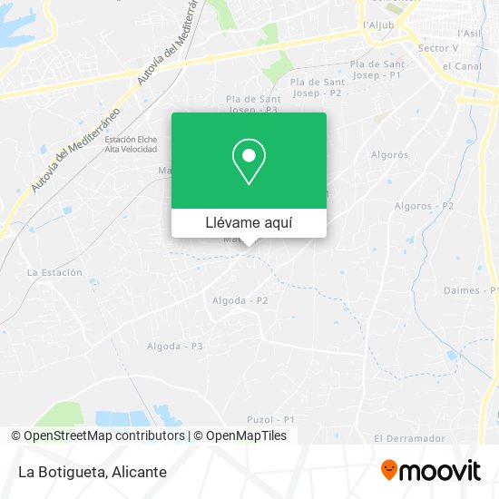 Mapa La Botigueta