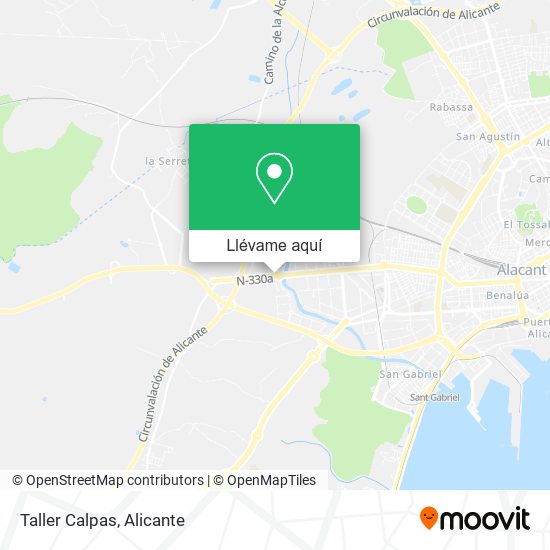 Mapa Taller Calpas