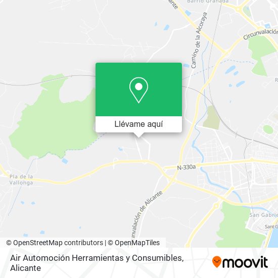 Mapa Air Automoción Herramientas y Consumibles