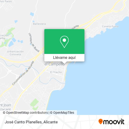 Mapa José Canto Planelles