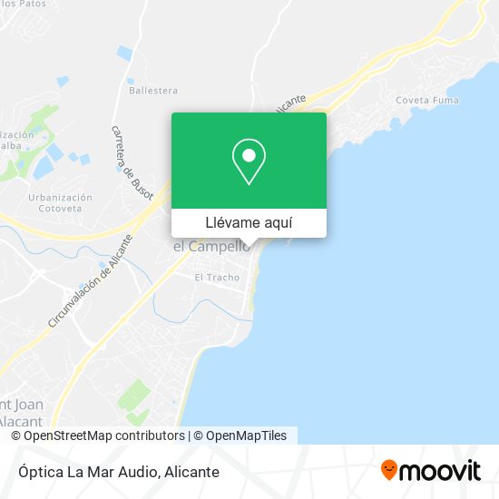 Mapa Óptica La Mar Audio