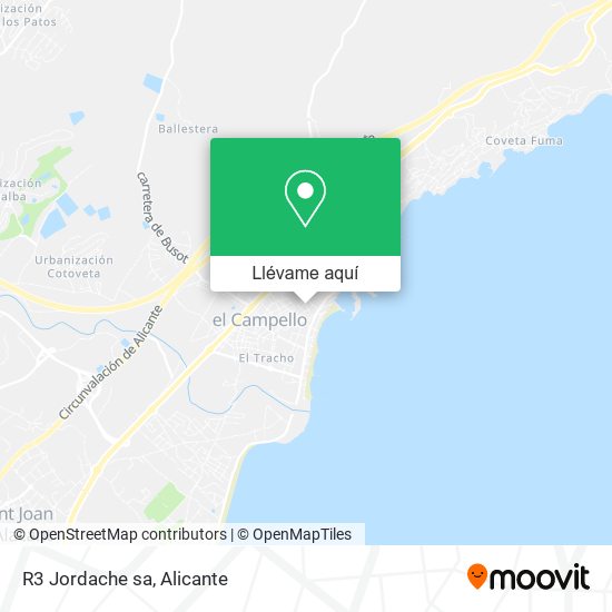 Mapa R3 Jordache sa