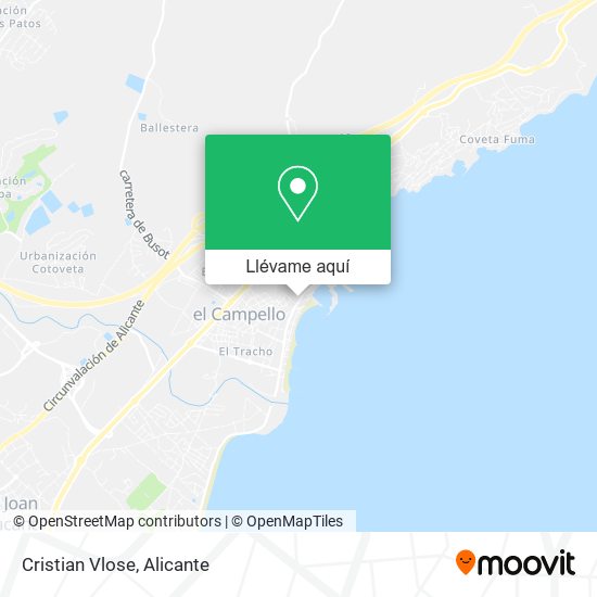 Mapa Cristian Vlose