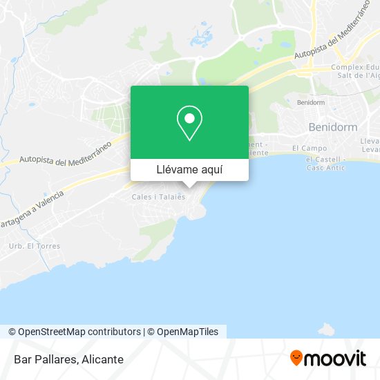 Mapa Bar Pallares