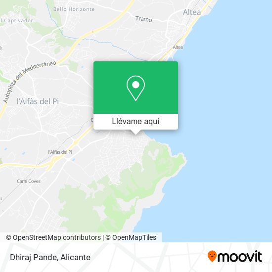 Mapa Dhiraj Pande