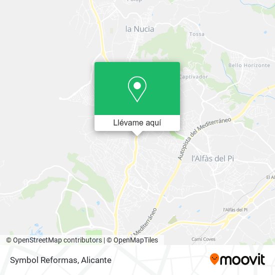 Mapa Symbol Reformas