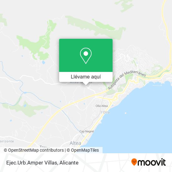 Mapa Ejec.Urb.Amper Villas