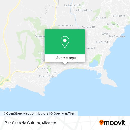 Mapa Bar Casa de Cultura