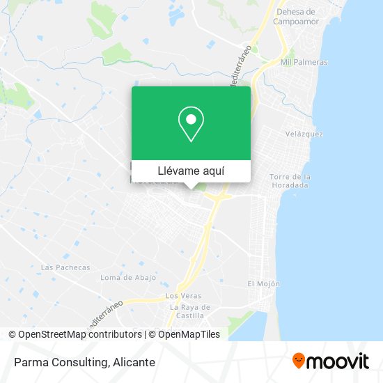 Mapa Parma Consulting