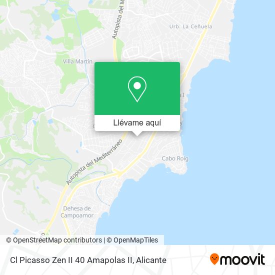 Mapa Cl Picasso Zen II 40 Amapolas II