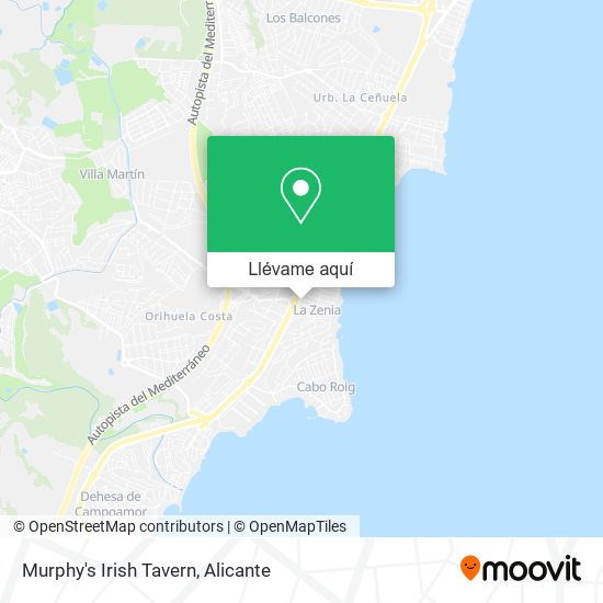Mapa Murphy's Irish Tavern