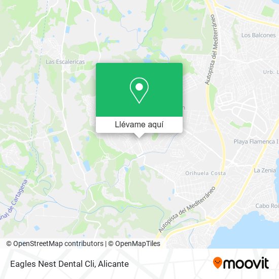 Mapa Eagles Nest Dental Cli