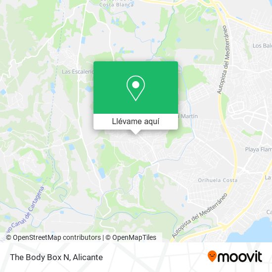 Mapa The Body Box N