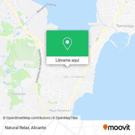 Mapa Natural Relax