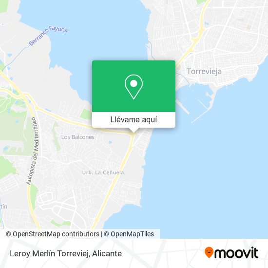 Mapa Leroy Merlín Torreviej