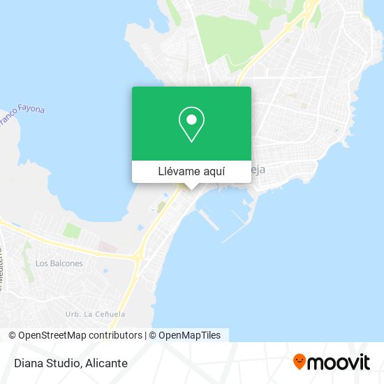 Mapa Diana Studio