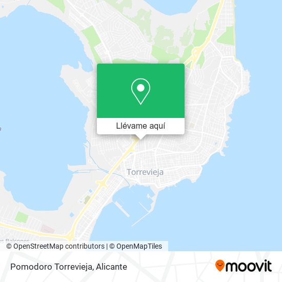 Mapa Pomodoro Torrevieja