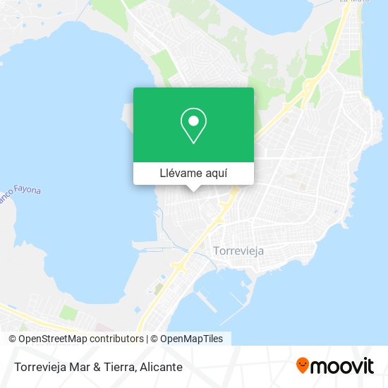 Mapa Torrevieja Mar & Tierra