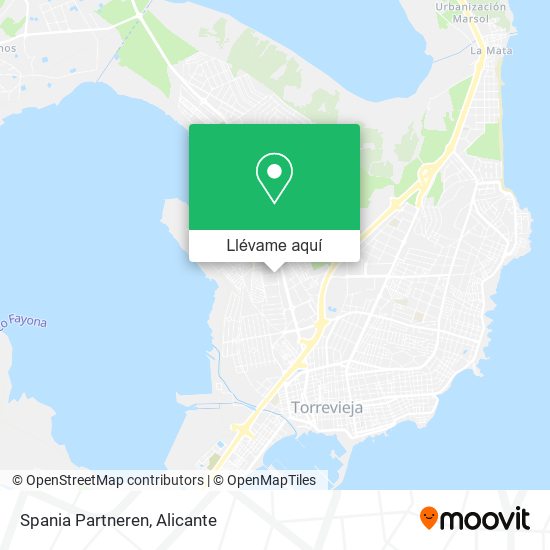 Mapa Spania Partneren