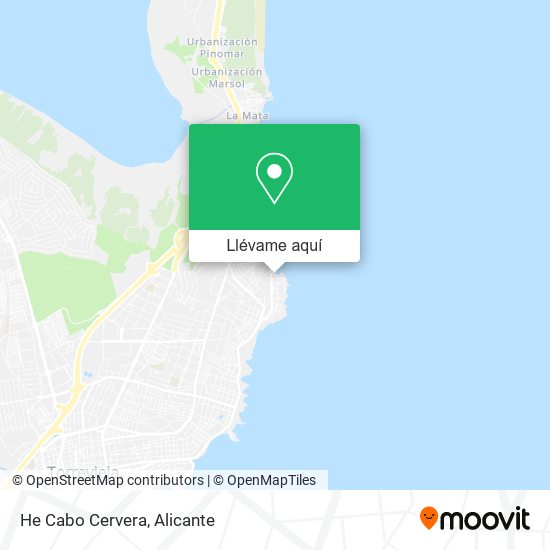 Mapa He Cabo Cervera