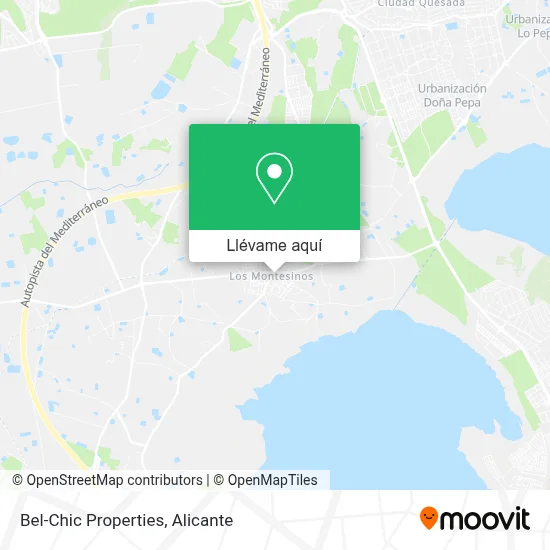 Mapa Bel-Chic Properties