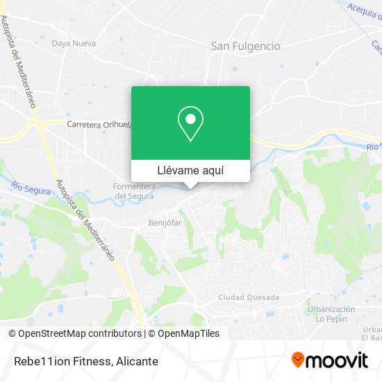 Mapa Rebe11ion Fitness