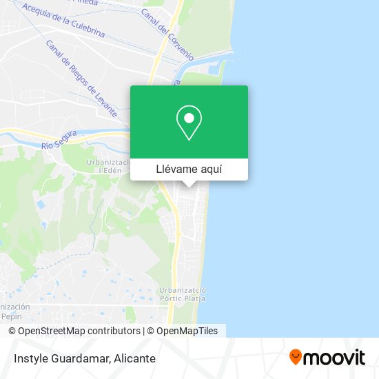 Mapa Instyle Guardamar