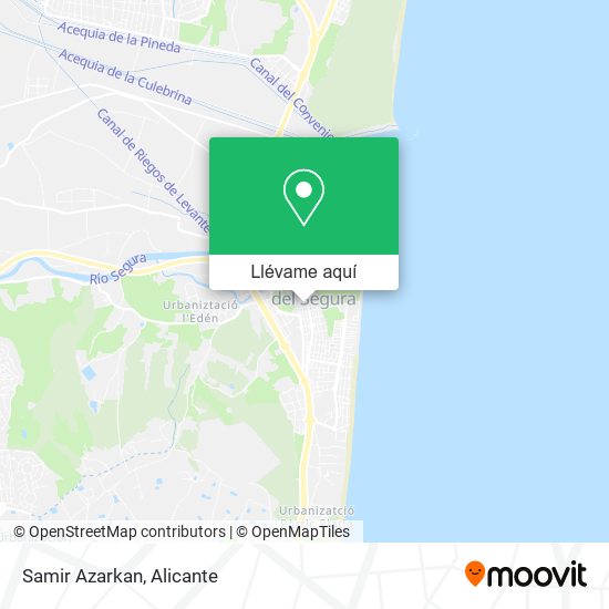 Mapa Samir Azarkan