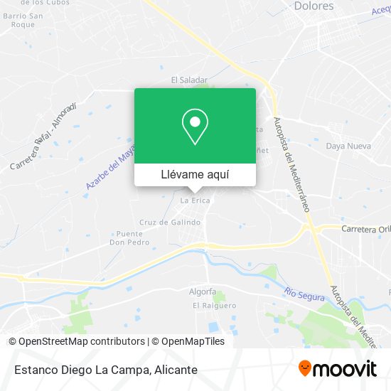 Mapa Estanco Diego La Campa