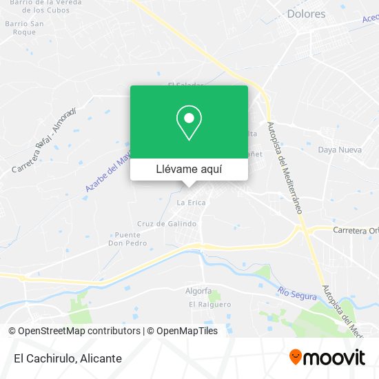 Mapa El Cachirulo