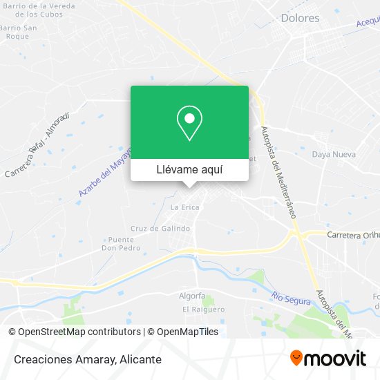 Mapa Creaciones Amaray