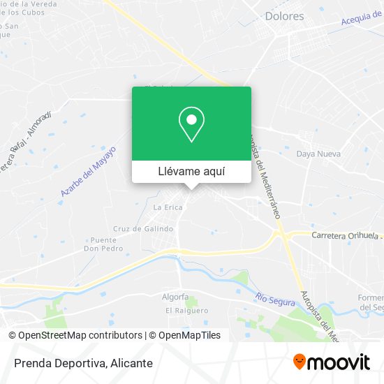 Mapa Prenda Deportiva