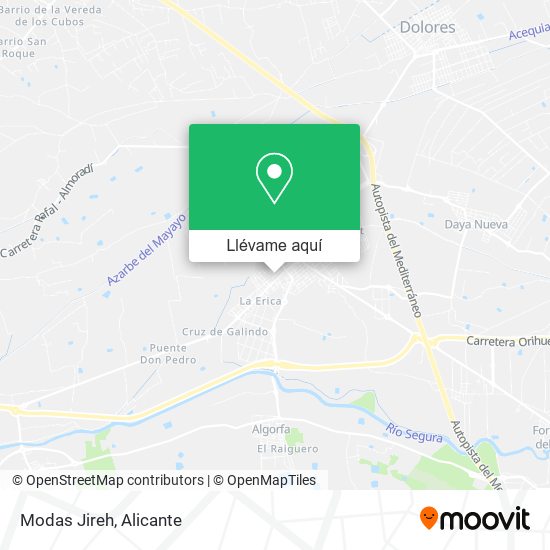 Mapa Modas Jireh