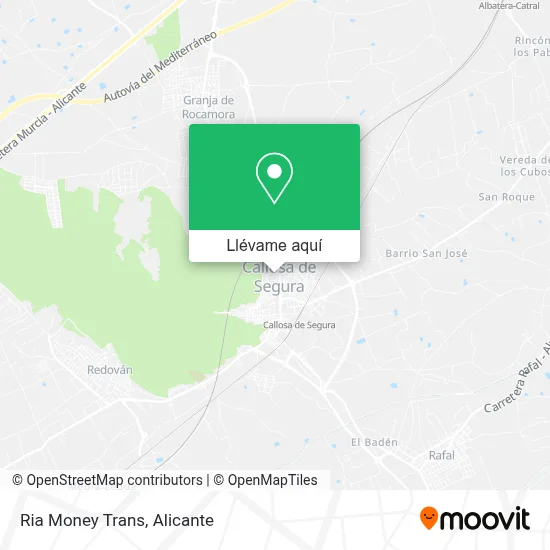 Mapa Ria Money Trans