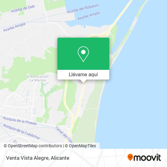 Mapa Venta Vista Alegre