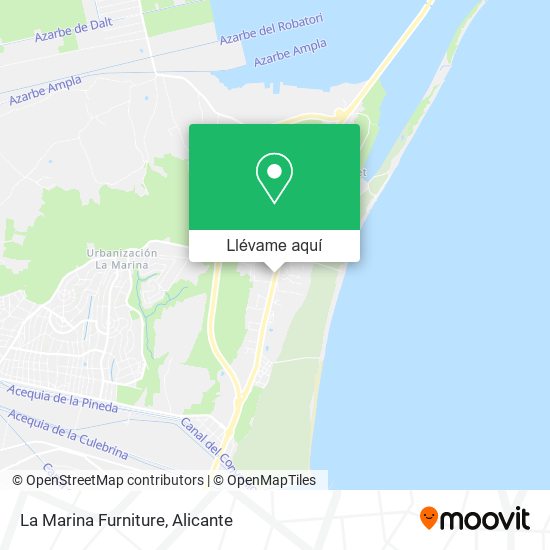 Mapa La Marina Furniture