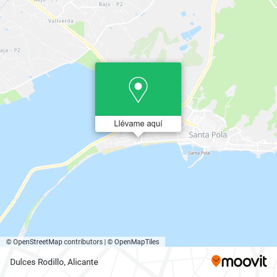 Mapa Dulces Rodillo