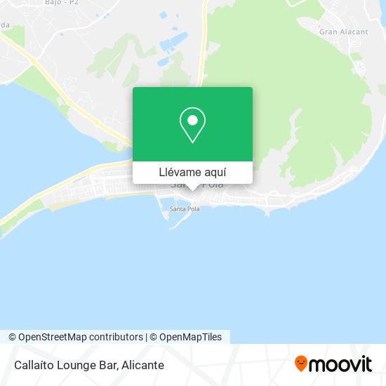 Mapa Callaíto Lounge Bar