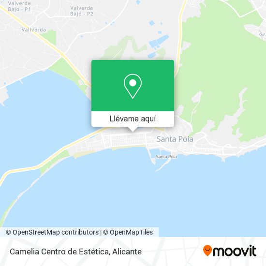 Mapa Camelia Centro de Estética