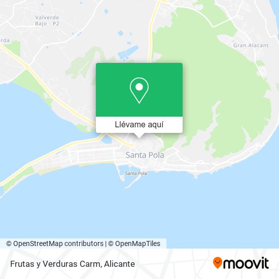 Mapa Frutas y Verduras Carm