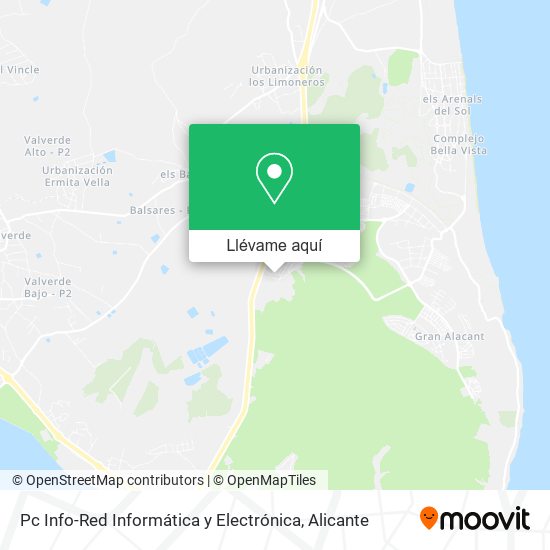 Mapa Pc Info-Red Informática y Electrónica