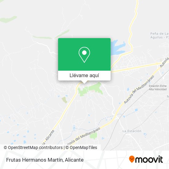 Mapa Frutas Hermanos Martín