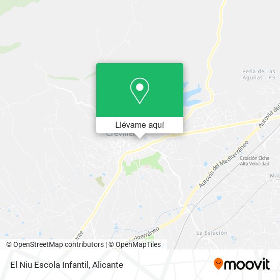 Mapa El Niu Escola Infantil