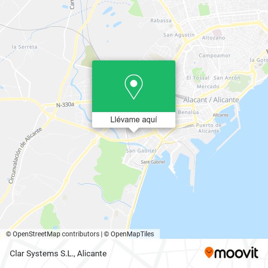 Mapa Clar Systems S.L.