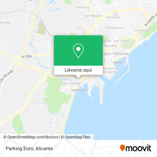 Mapa Parking Euro