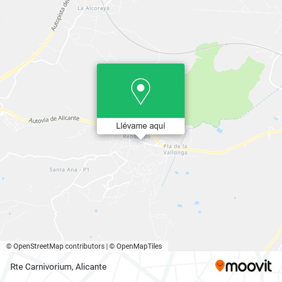 Mapa Rte Carnivorium