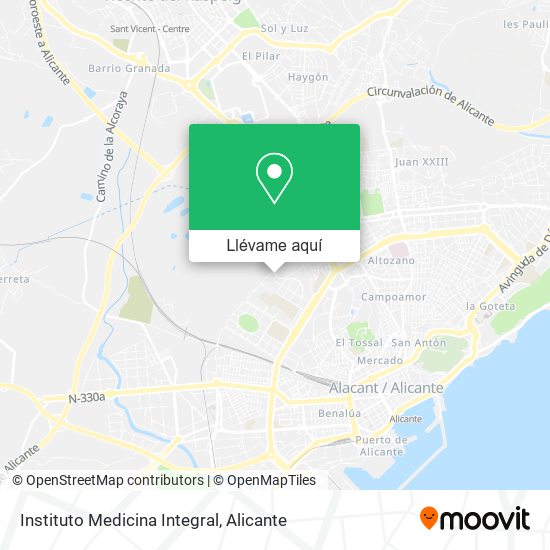 Mapa Instituto Medicina Integral