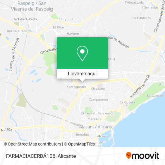 Mapa FARMACIACERDÁ106