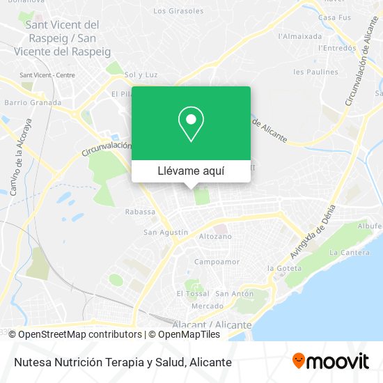 Mapa Nutesa Nutrición Terapia y Salud